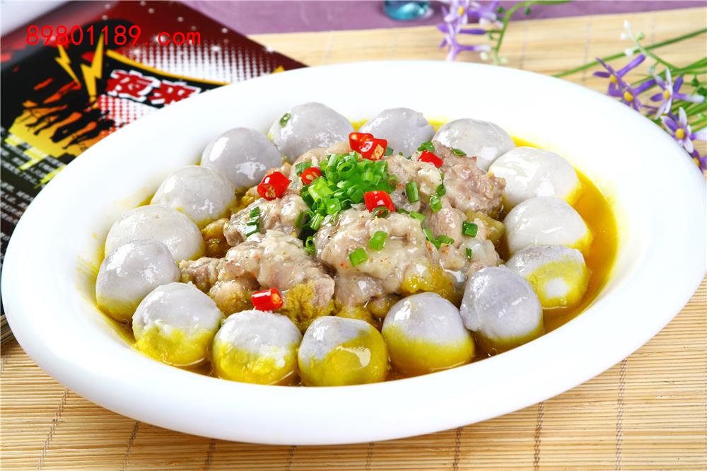 芋儿蒸排骨